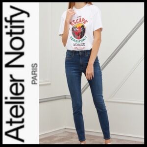 🔥CLEARANCE🔥ATLIER NOTIFY Bamboo Skinny Jeans